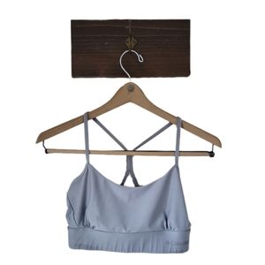 Columbia Sports Bra Grey Small